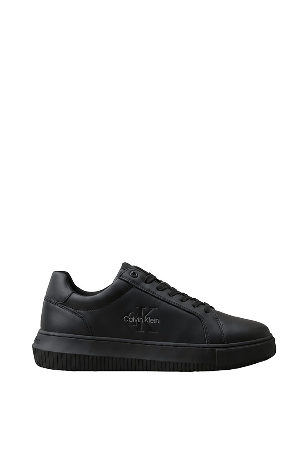 Calvin Klein Chunky Cupsole Mono Lth Erkek Sneaker Siyah