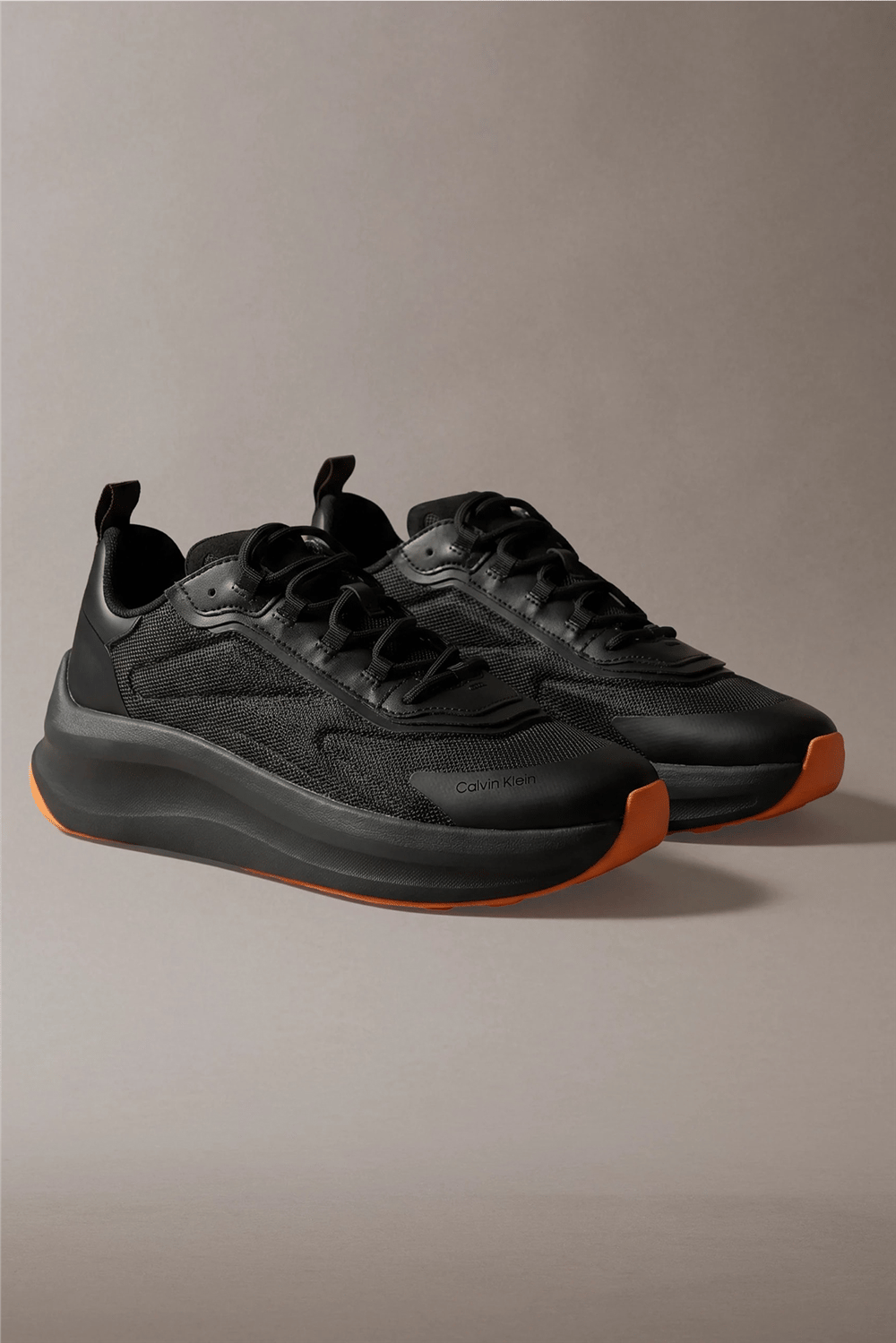 Calvin Klein Chunky Runner Laceup Hf Blst Ny Erkek Sneaker Siyah