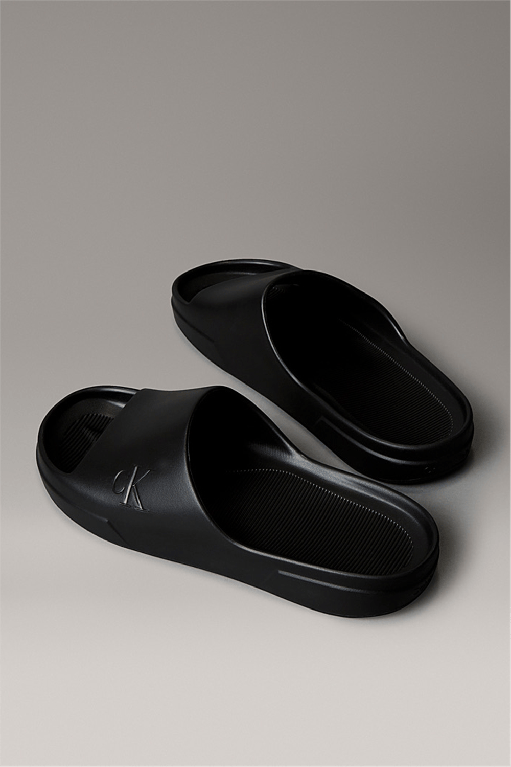 Calvin Klein Chunky Slide Onepiec Erkek Terlik Siyah