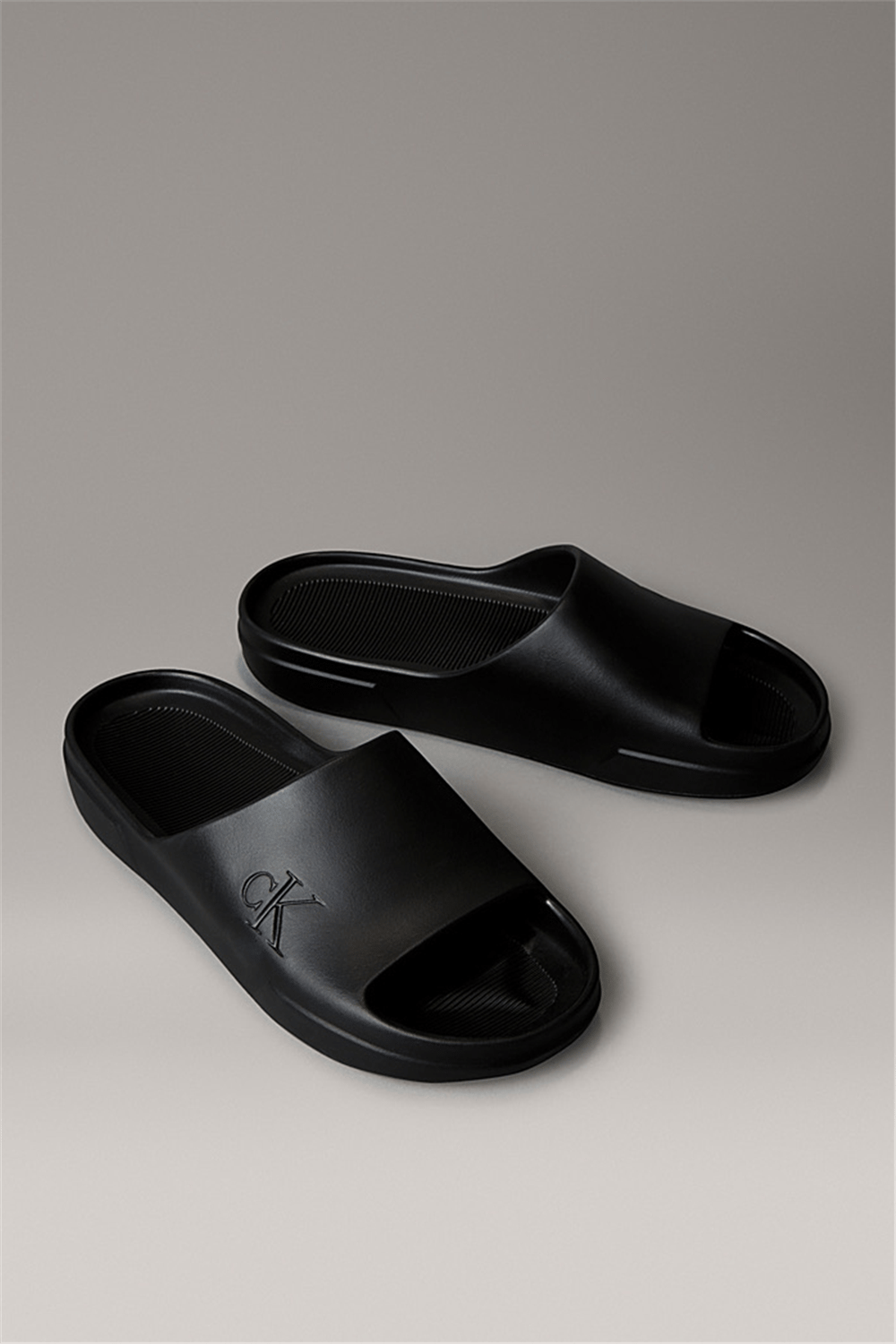 Calvin Klein Chunky Slide Onepiec Erkek Terlik Siyah