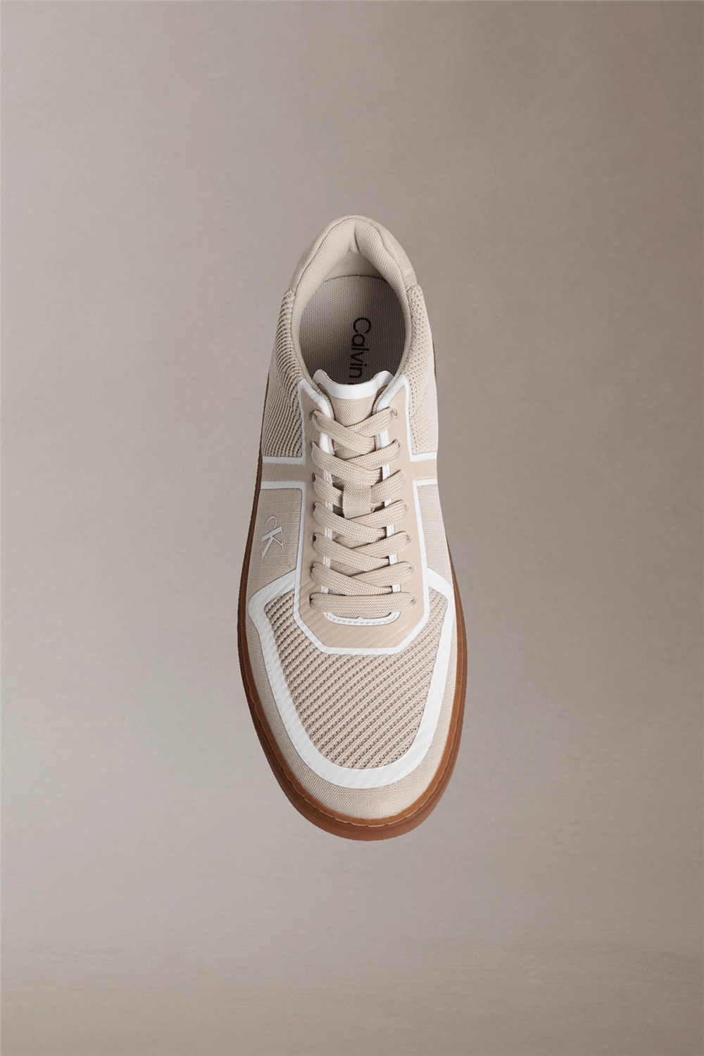 Calvin Klein Classic Cups Laceup Erkek Sneaker Gold
