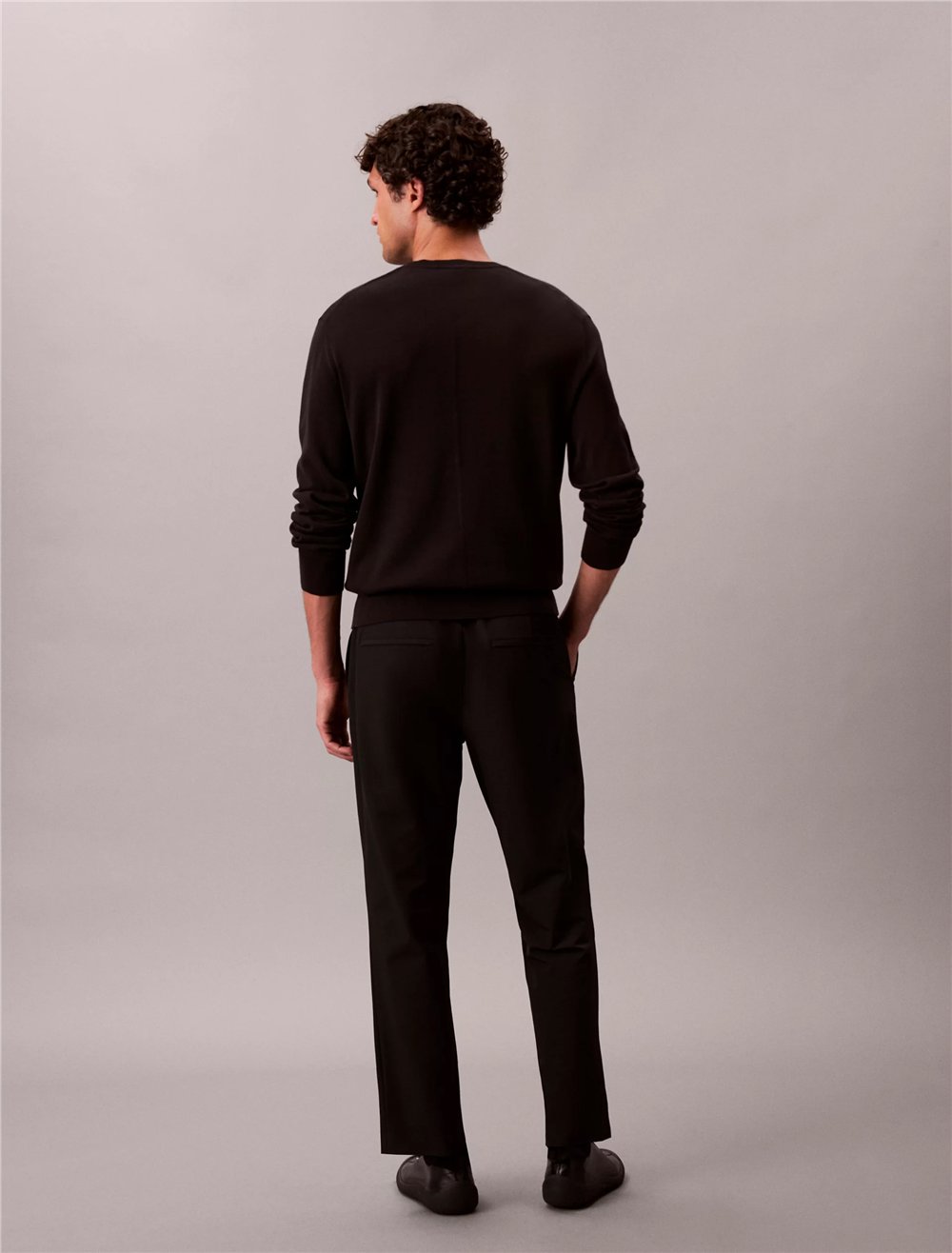 Calvin Klein Classic Tech Elastic Erkek Jogger Pantolon Siyah