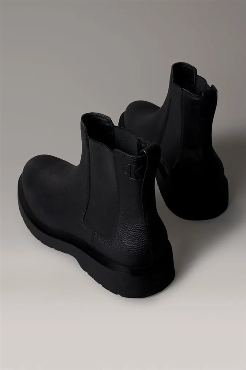 Calvin Klein Combat Ess Chelsea Boot Lth Erkek Bot Siyah