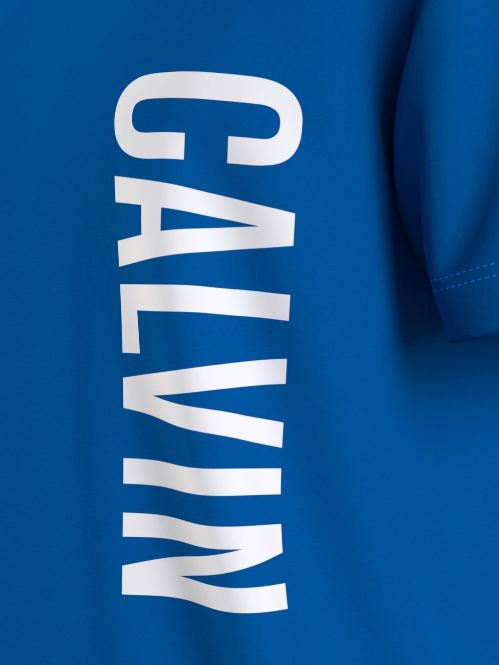 Calvin Klein Crew Neck Erkek Bisiklet Yaka T-Shirt Mavi