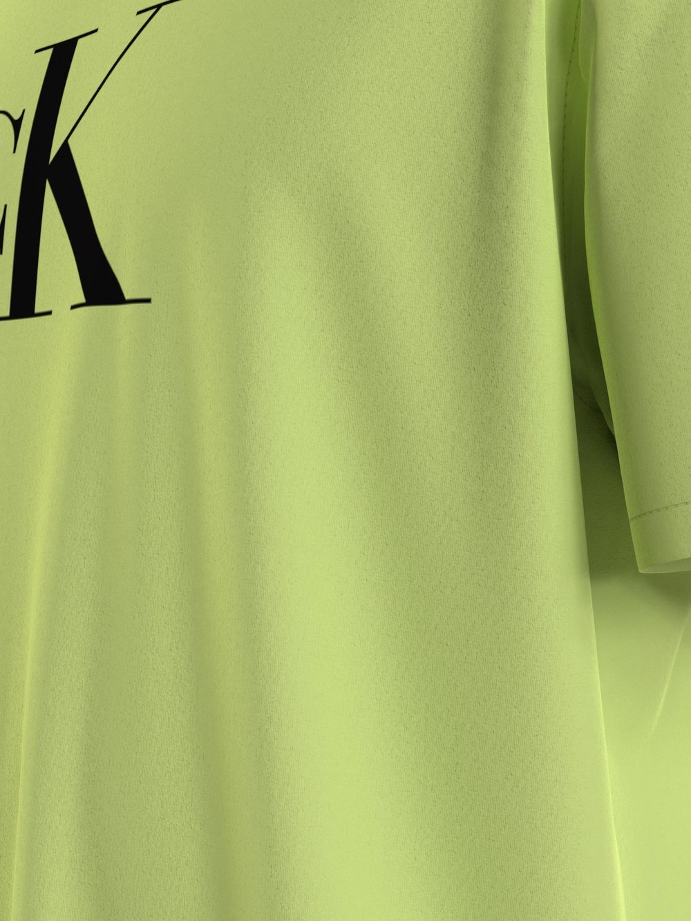 Calvin Klein Crew Neck Erkek Bisiklet Yaka T-Shirt Yeşil