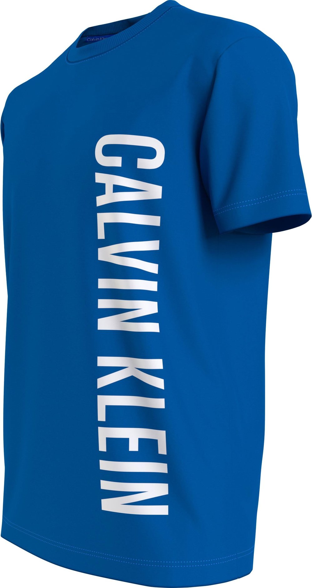 Calvin Klein Crew Neck Erkek Bisiklet Yaka T-Shirt Mavi