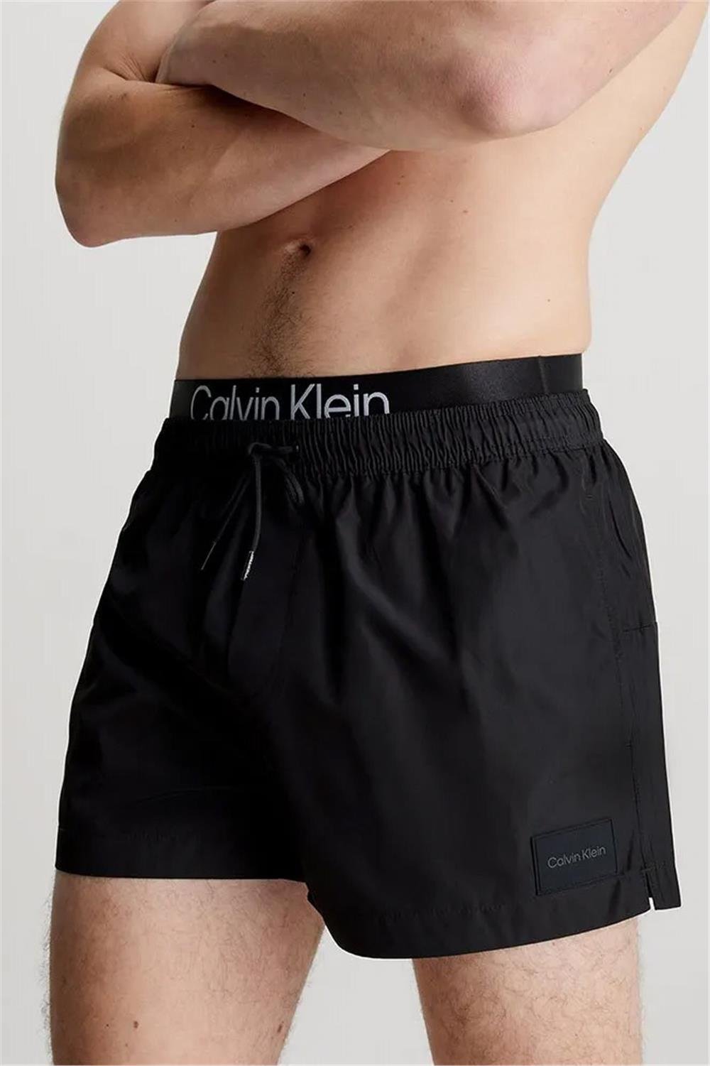 Calvin Klein Double Waistband Erkek Şort Mayo