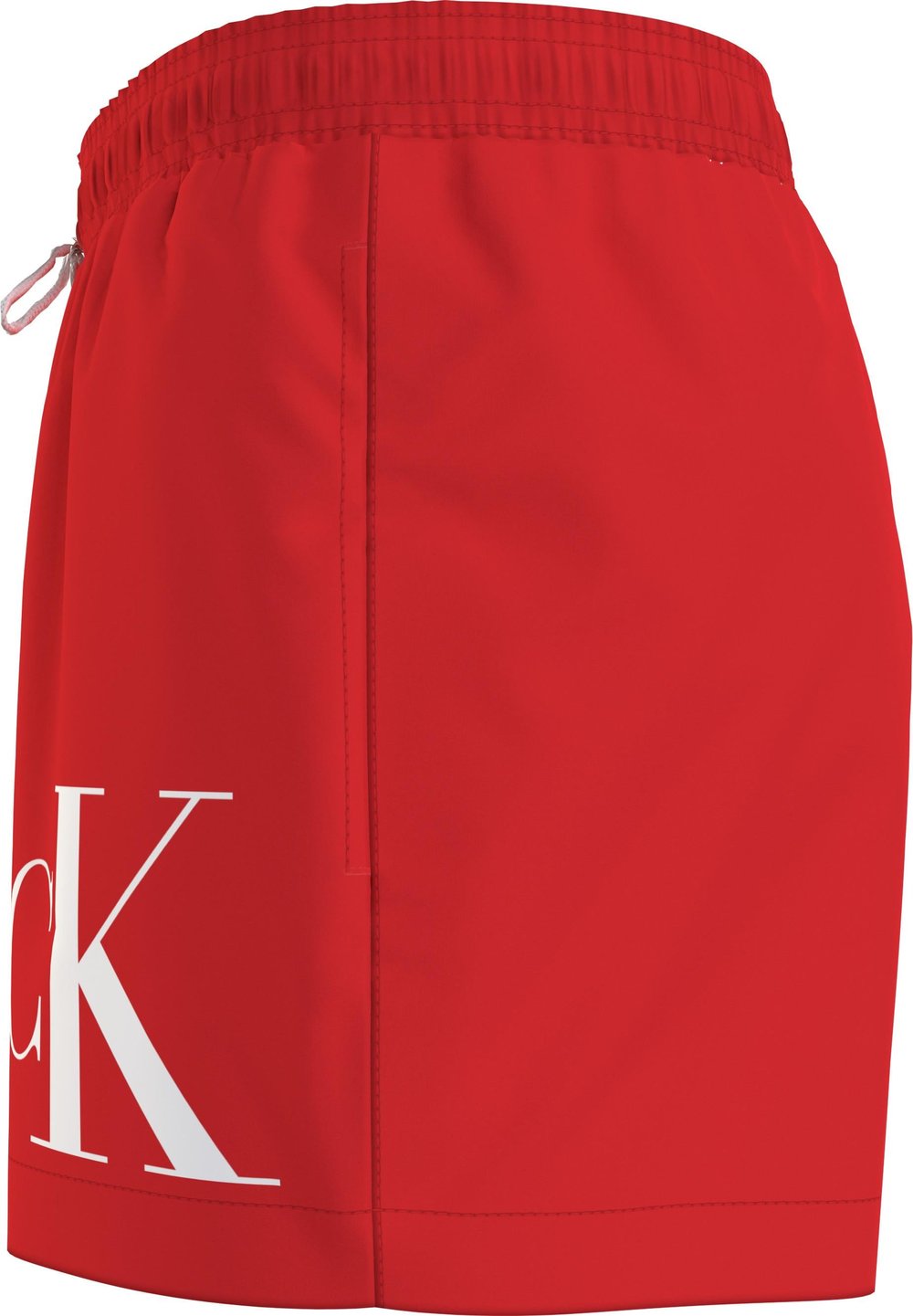 Calvin Klein Drawstring Erkek Şort Mayo Kırmızı
