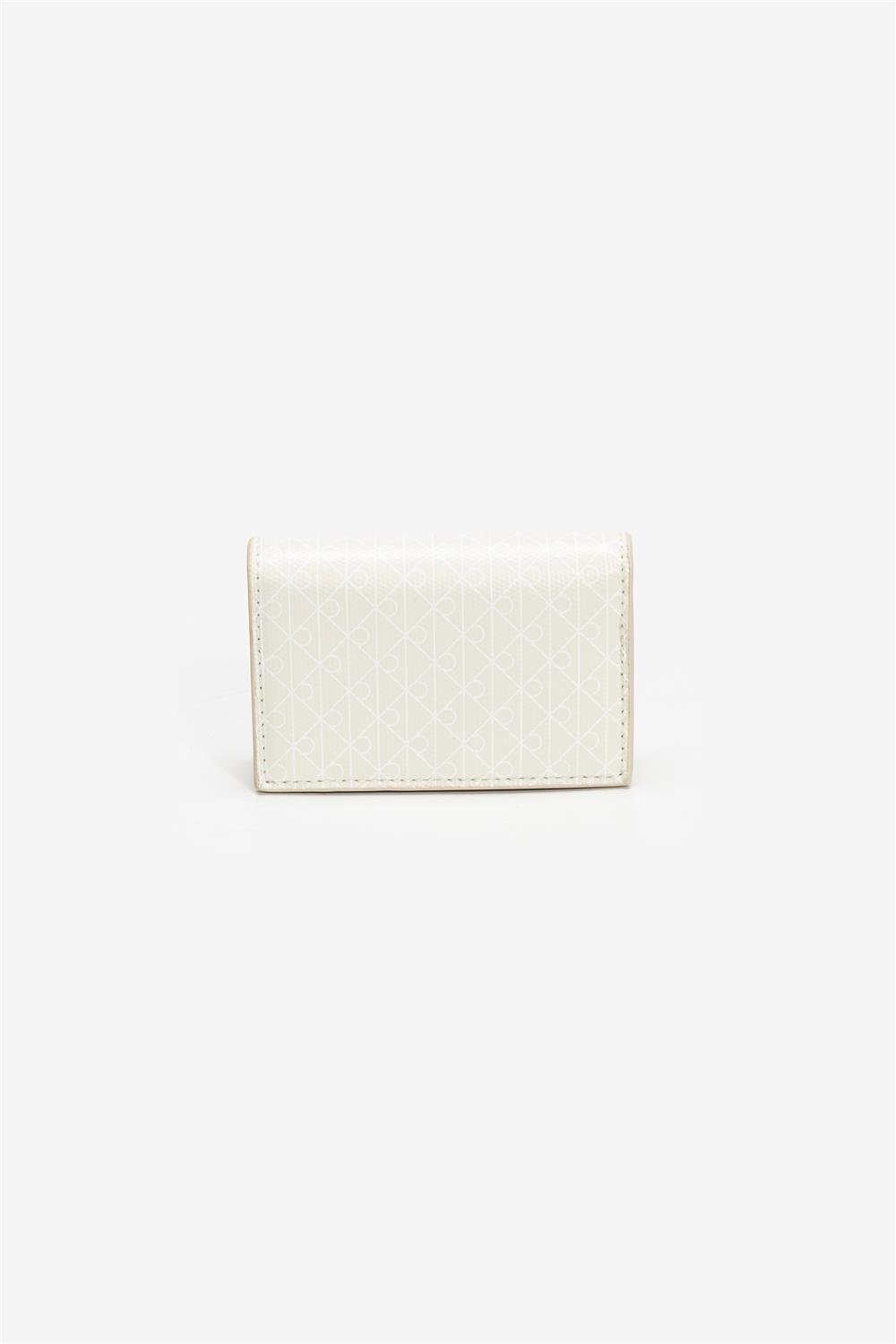 Calvin Klein Emblem Aop Accordion Kadın Cüzdan