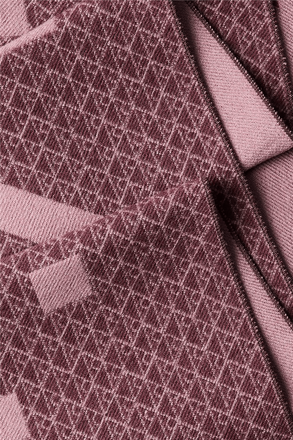 Calvin Klein Emblem Aop Bold Logo Fringe Wove Kadın Atkı Siyah