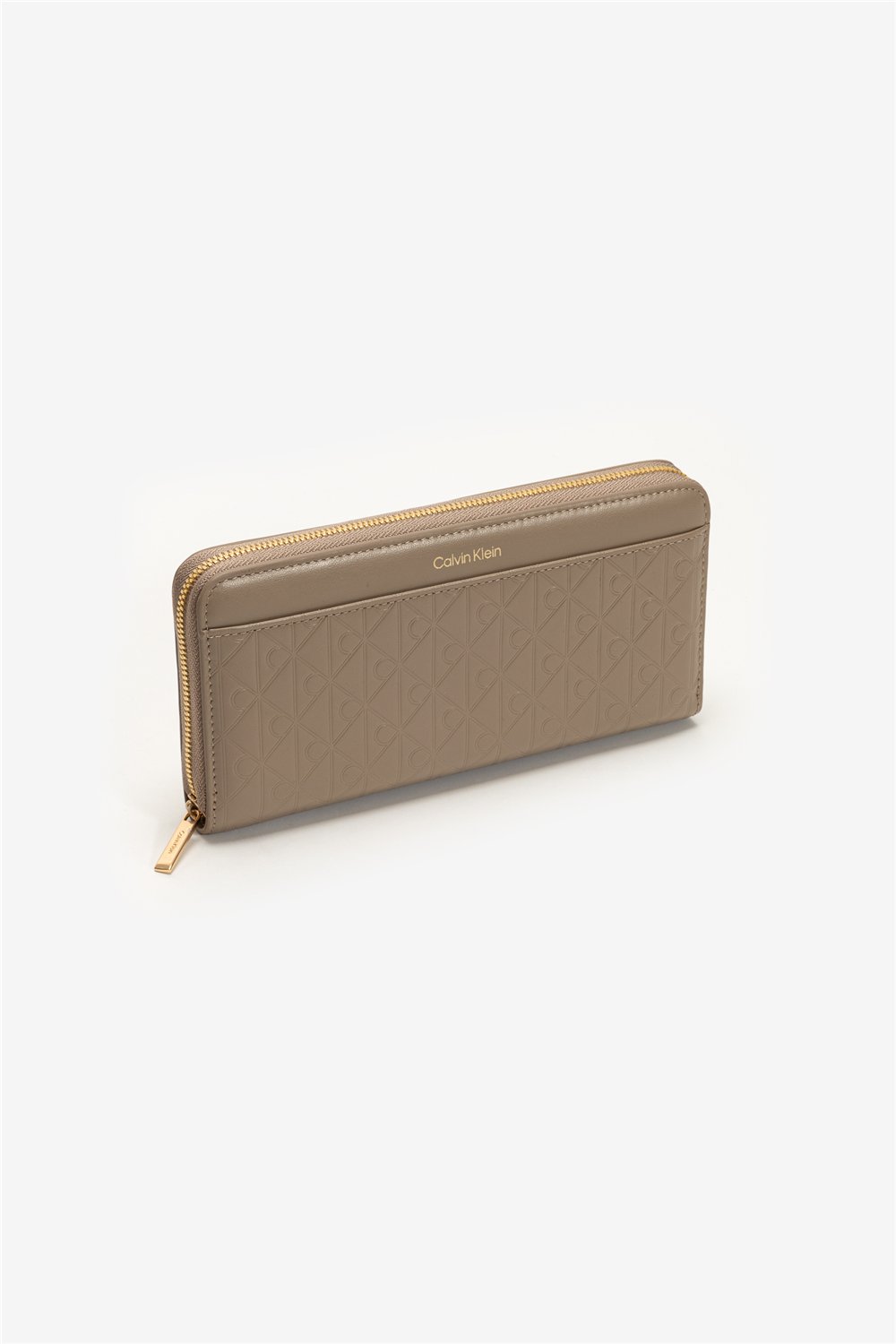 Calvin Klein Emblem Aop Embossed Long Wallet Kadın Cüzdan