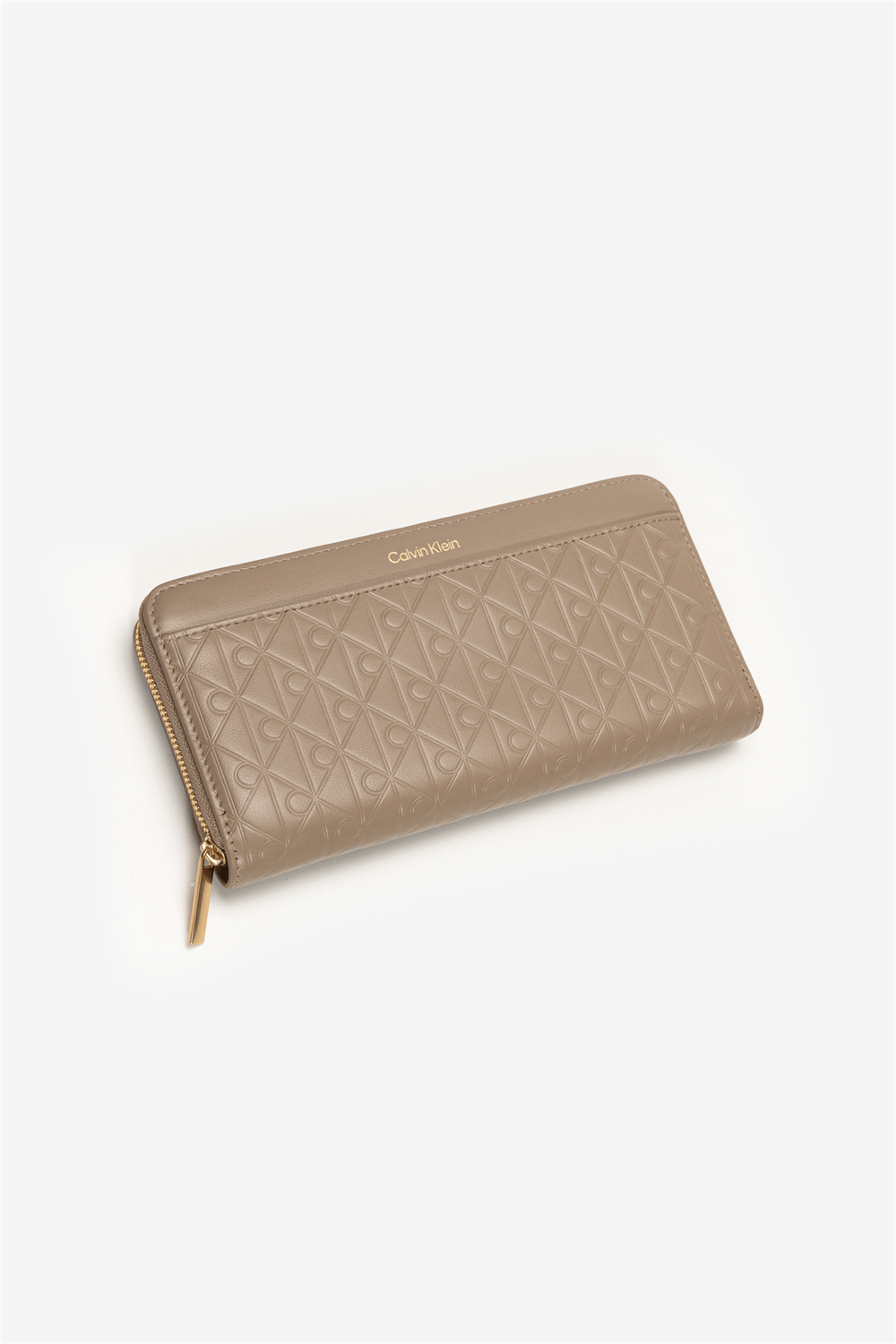 Calvin Klein Emblem Aop Embossed Long Wallet Kadın Cüzdan