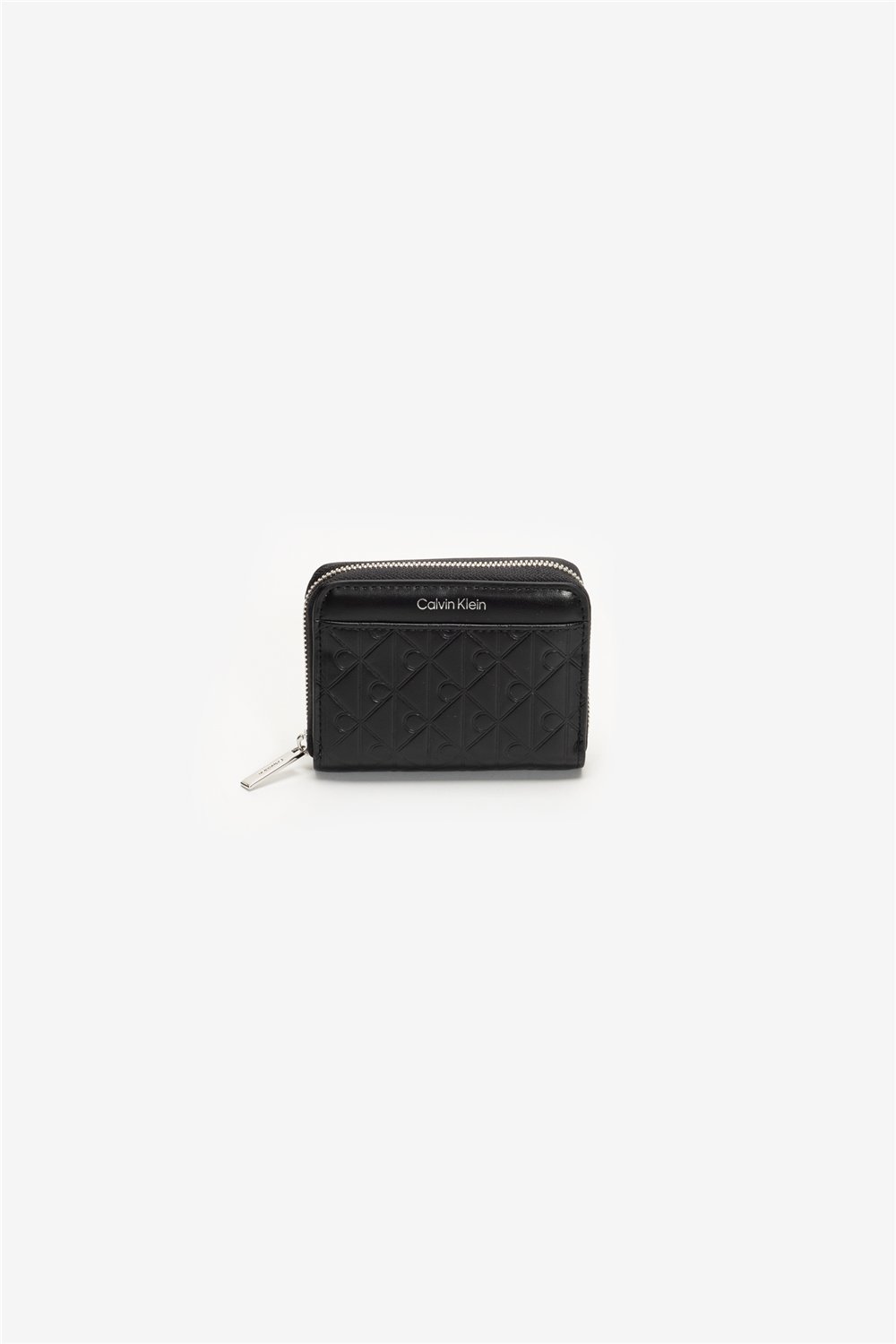 Calvin Klein Emblem Aop Embossed Zip Around Kadın Cüzdan
