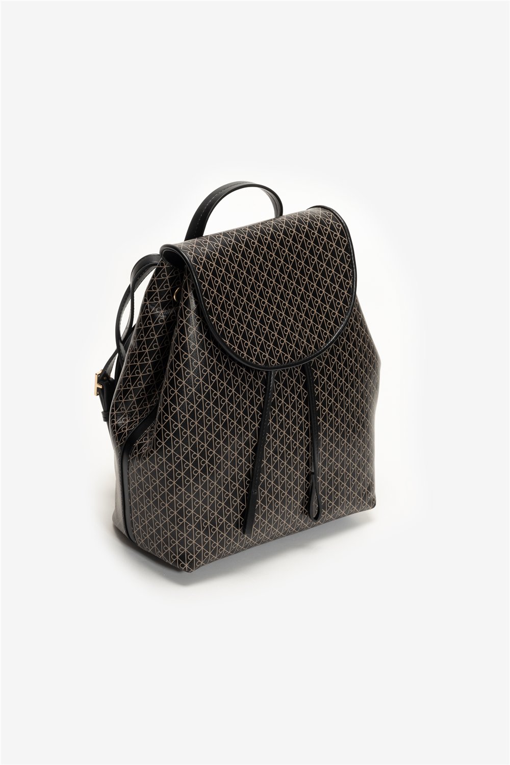 Calvin Klein Emblem Aop Flap Backpack Kadın Sırt Çantası