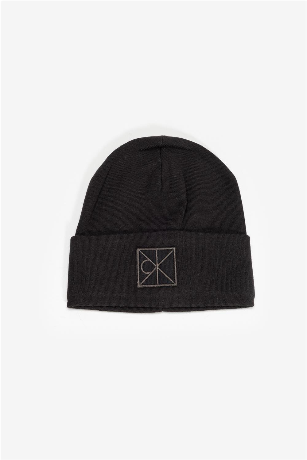 Calvin Klein Emblem Patch Fine Rib Erkek Bere