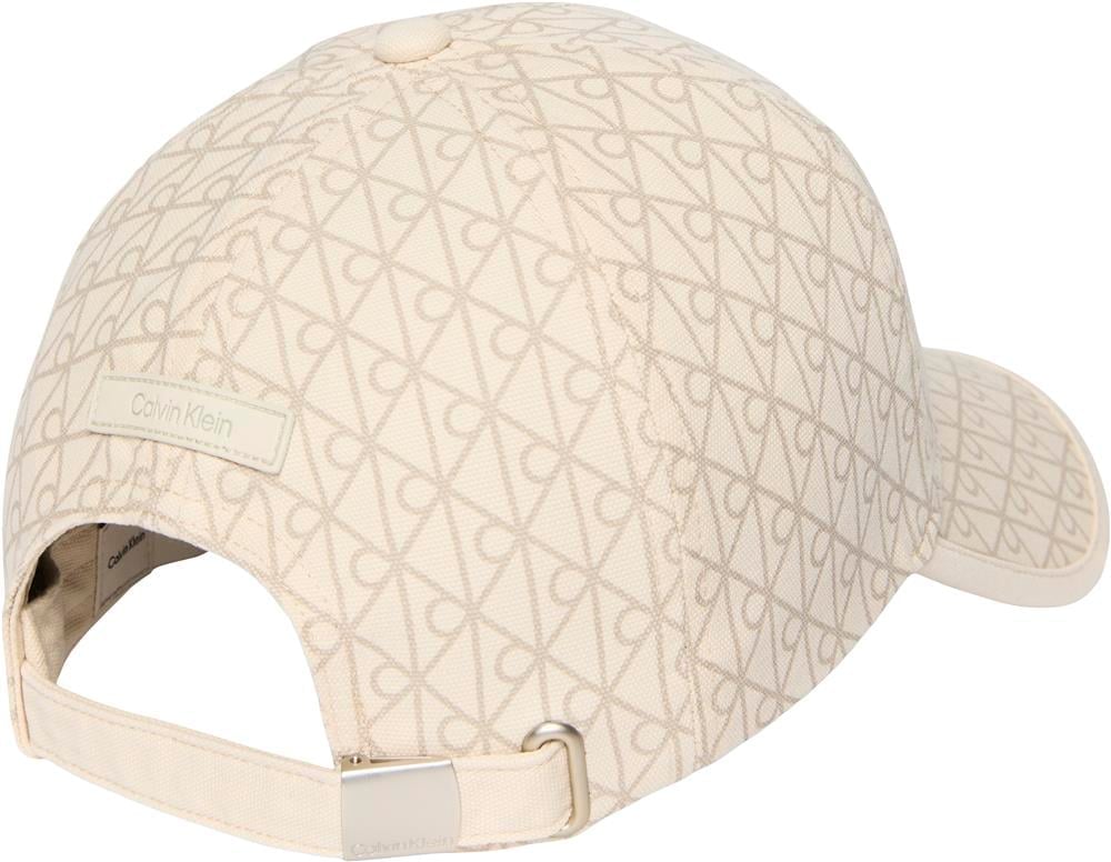 Calvin Klein Emblem Print W Leather Patch Kadın Baseball Şapka