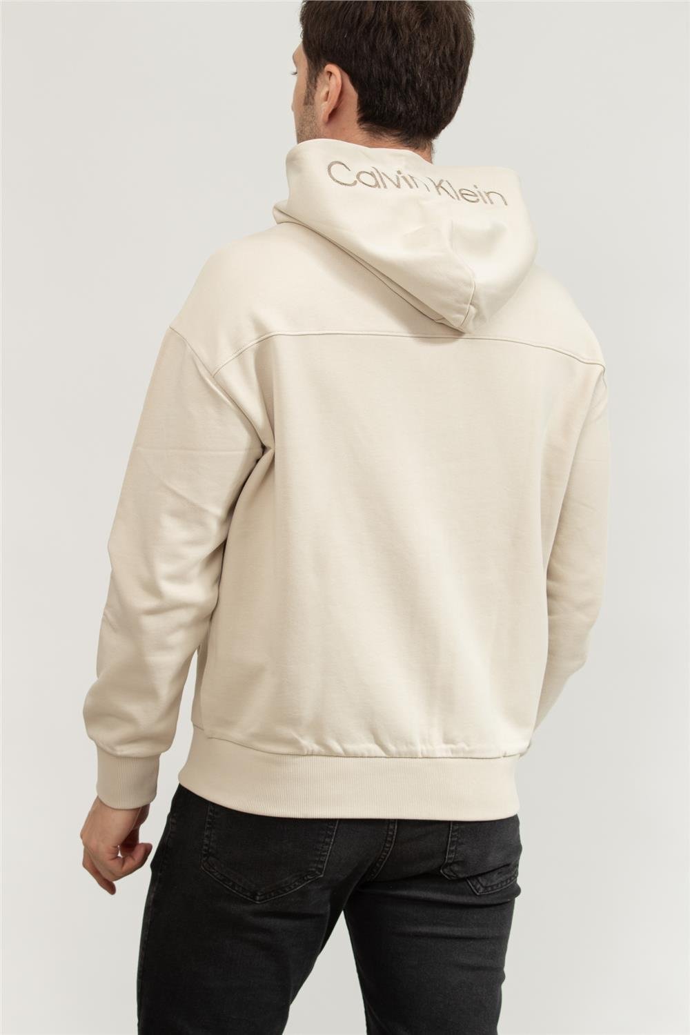 Calvin Klein Erkek Kapüşonlu Sweatshirt
