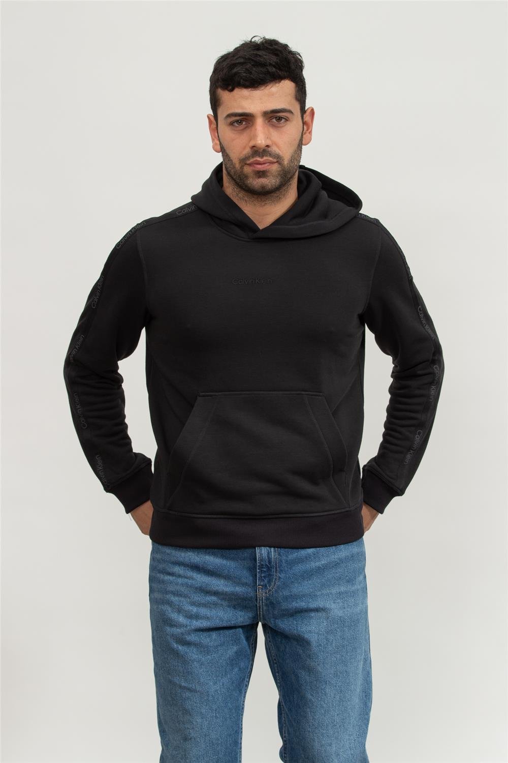 Calvin Klein Erkek Kapüşonlu Sweatshirt