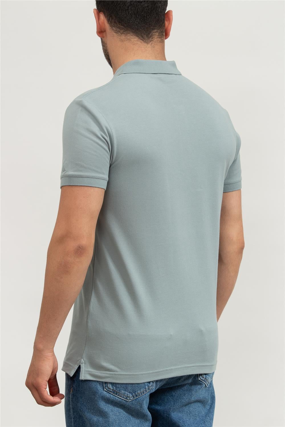 Calvin Klein Erkek Polo Yaka T-Shirt Yeşil