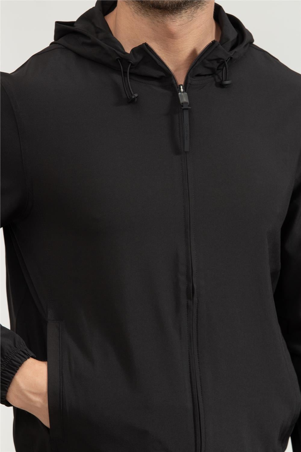 Calvin Klein Erkek Rüzgarlık Siyah