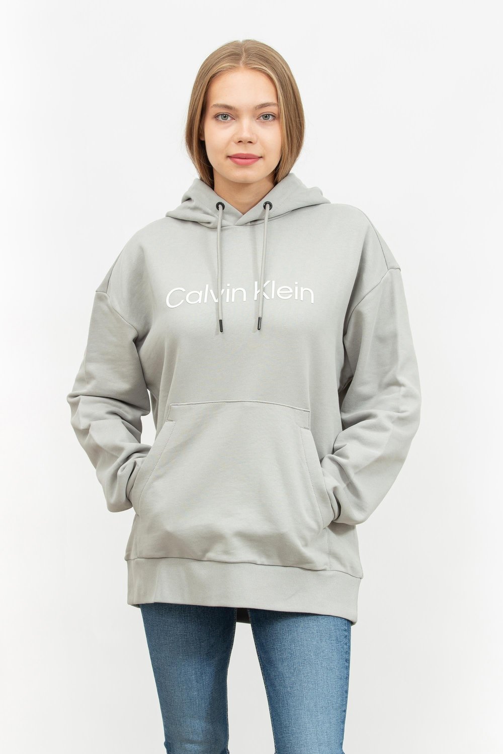 Calvin Klein Erkek Sweatshirt Gri