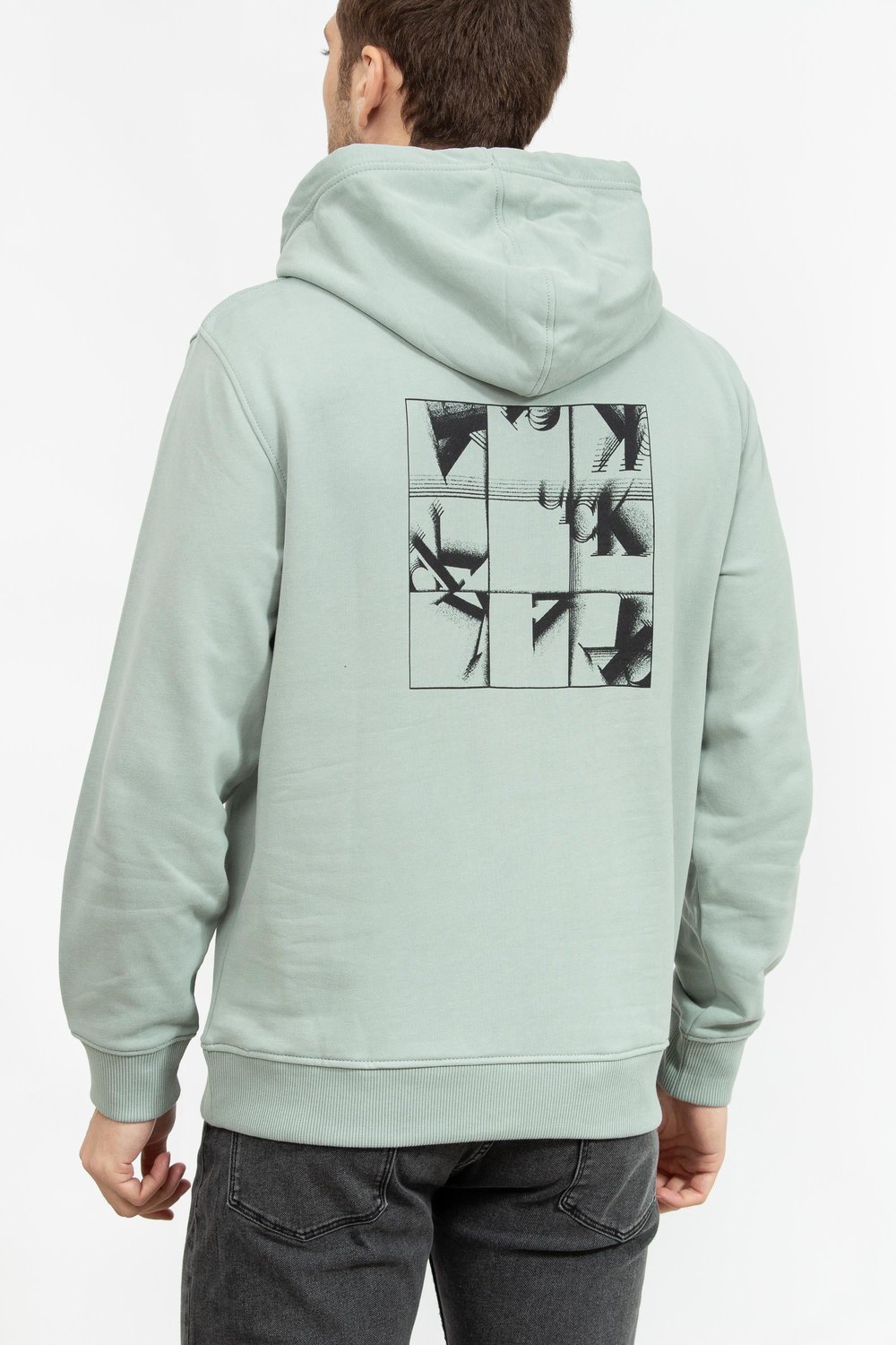Calvin Klein Erkek Sweatshirt Gri