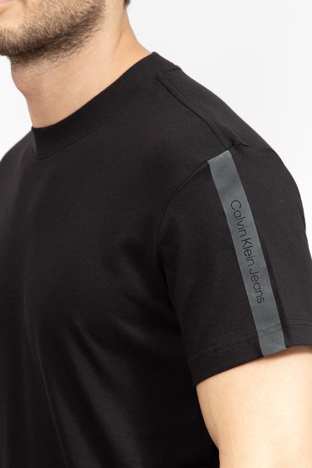 Calvin Klein Erkek T-Shirt Siyah