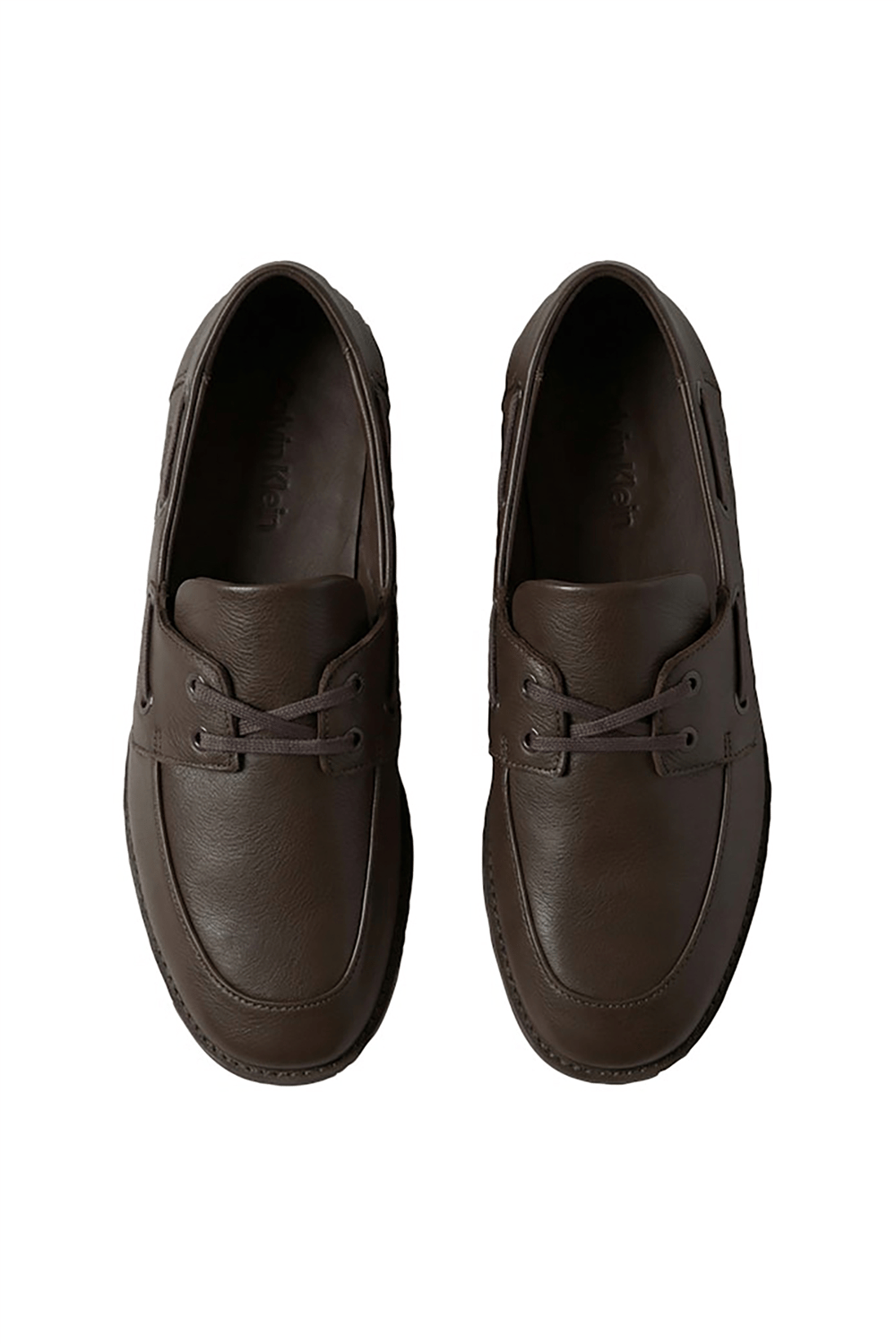 Calvin Klein Ess Boatshoe Lth Kadın Makosen Ayakkabı Kahverengi