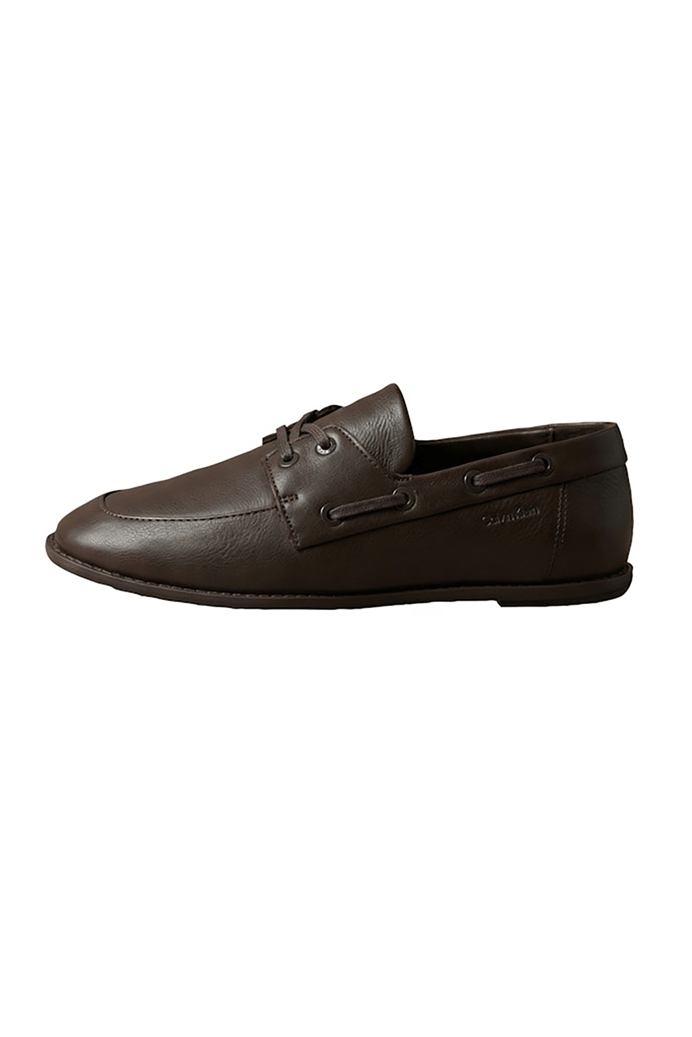 Calvin Klein Ess Boatshoe Lth Kadın Makosen Ayakkabı Kahverengi
