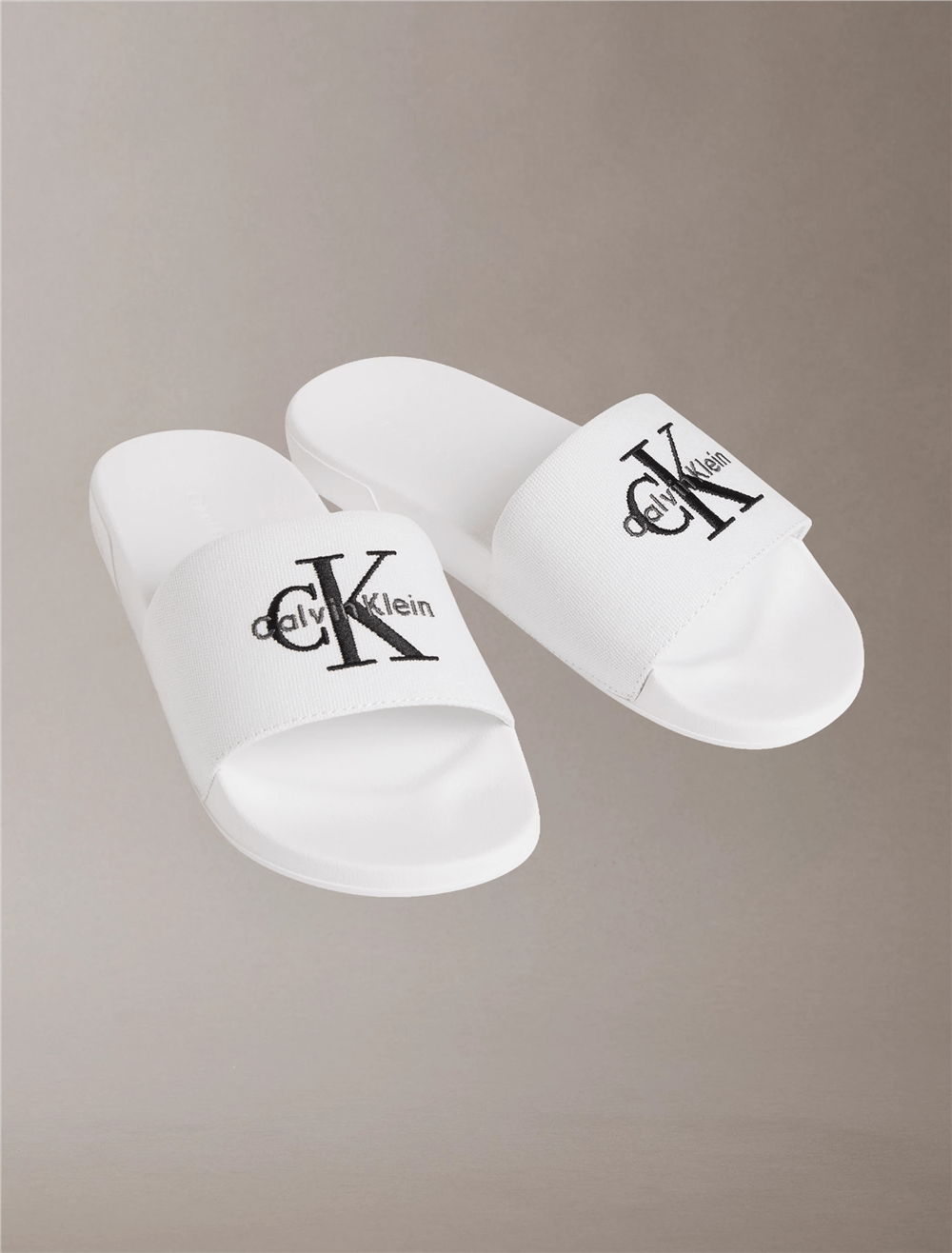 Calvin Klein Ess Slide Cv Wmn Kadın Terlik Beyaz