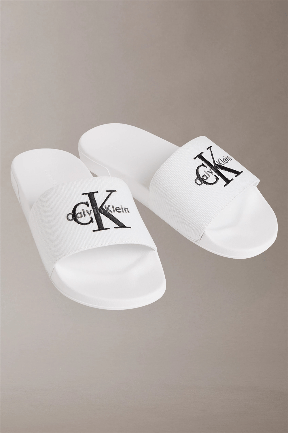 Calvin Klein Ess Slide Cv Wmn Kadın Terlik Beyaz