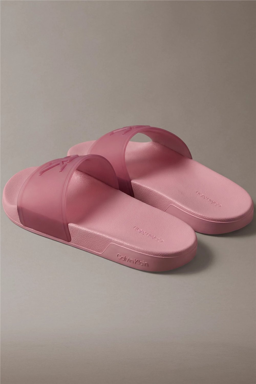 Calvin Klein Ess Slide Tpu Kadın Terlik Mor