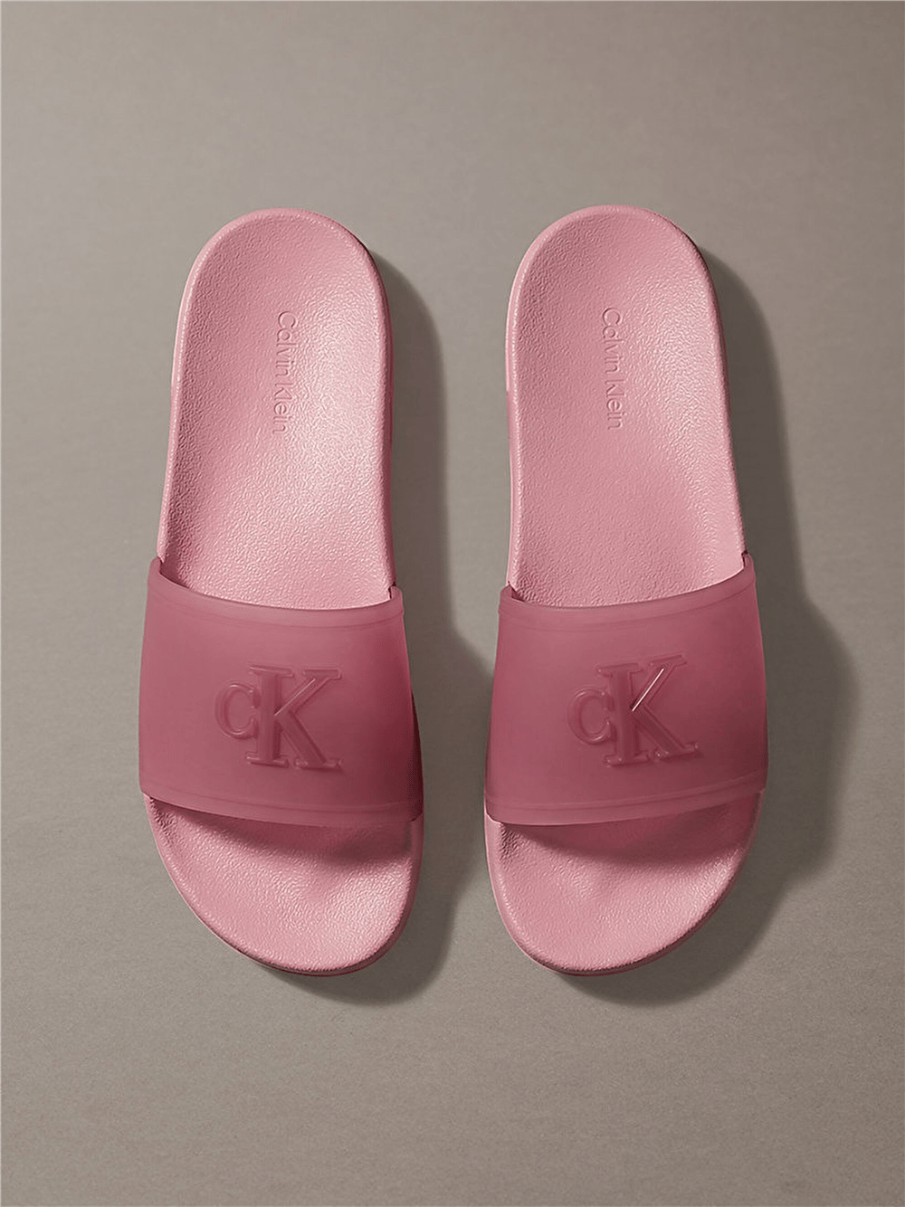 Calvin Klein Ess Slide Tpu Kadın Terlik Mor