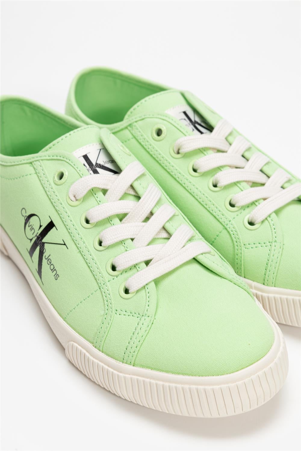Calvin Klein Ess Vulc Mono W Kadın Sneaker Yeşil