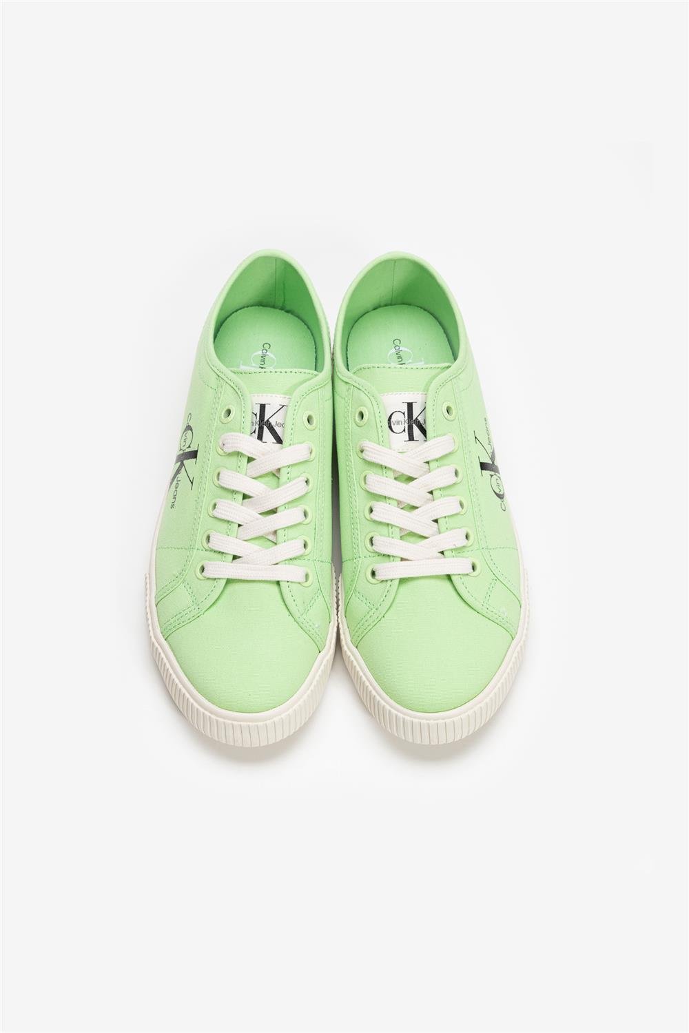 Calvin Klein Ess Vulc Mono W Kadın Sneaker Yeşil