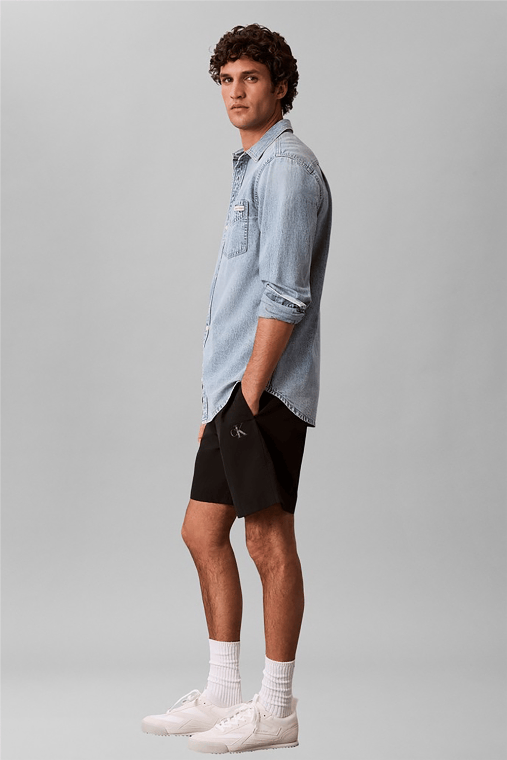 Calvin Klein Essential Classic Pale Blue Ston Erkek Gömlek