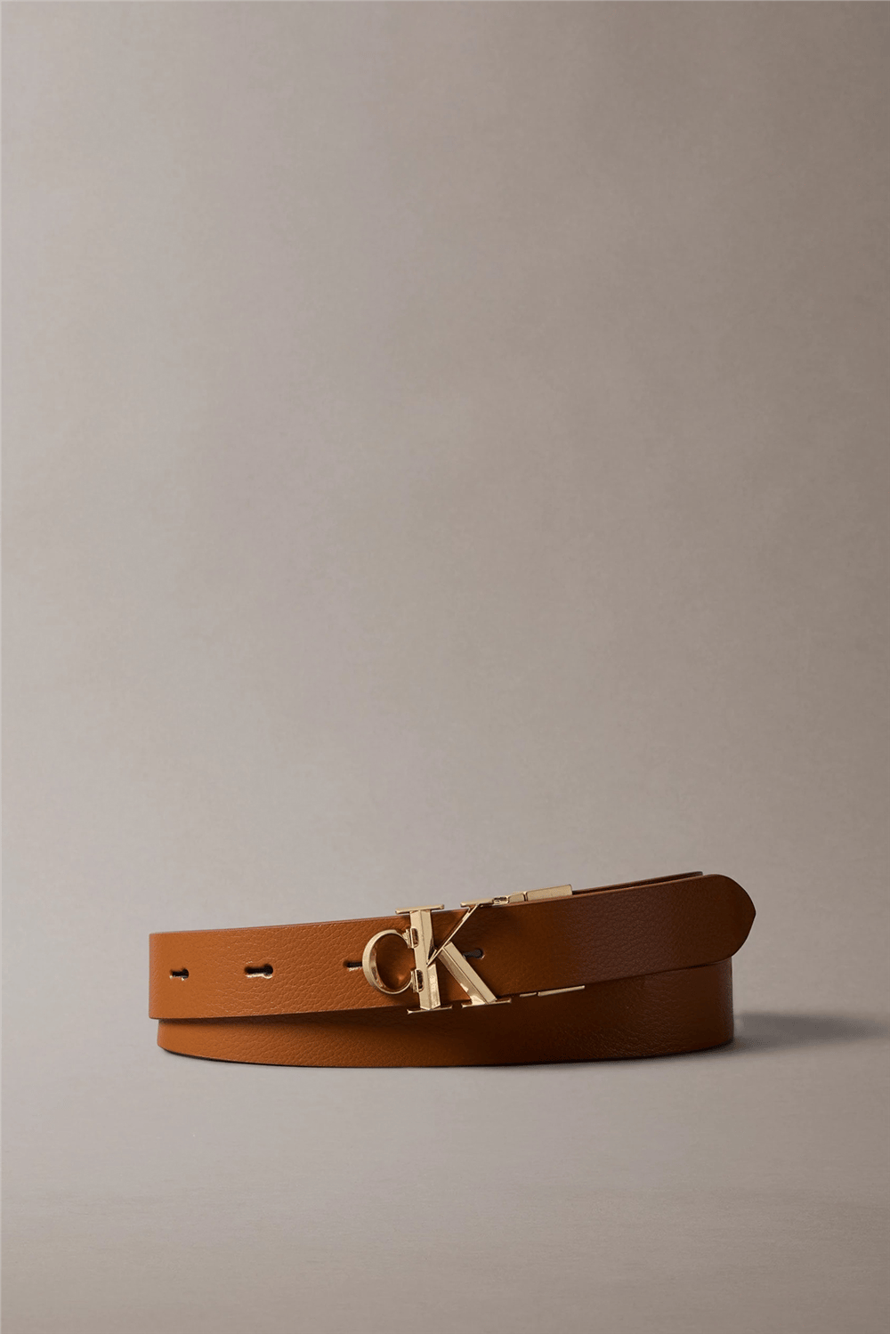 Calvin Klein Facet Ck Pebble Rev/Adj 25Mm Kadın Kemer Kırmızı