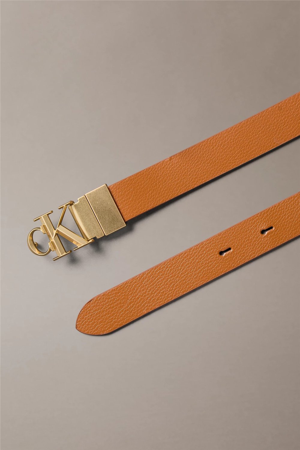 Calvin Klein Facet Ck Pebble Rev/Adj 25Mm Kadın Kemer Kırmızı
