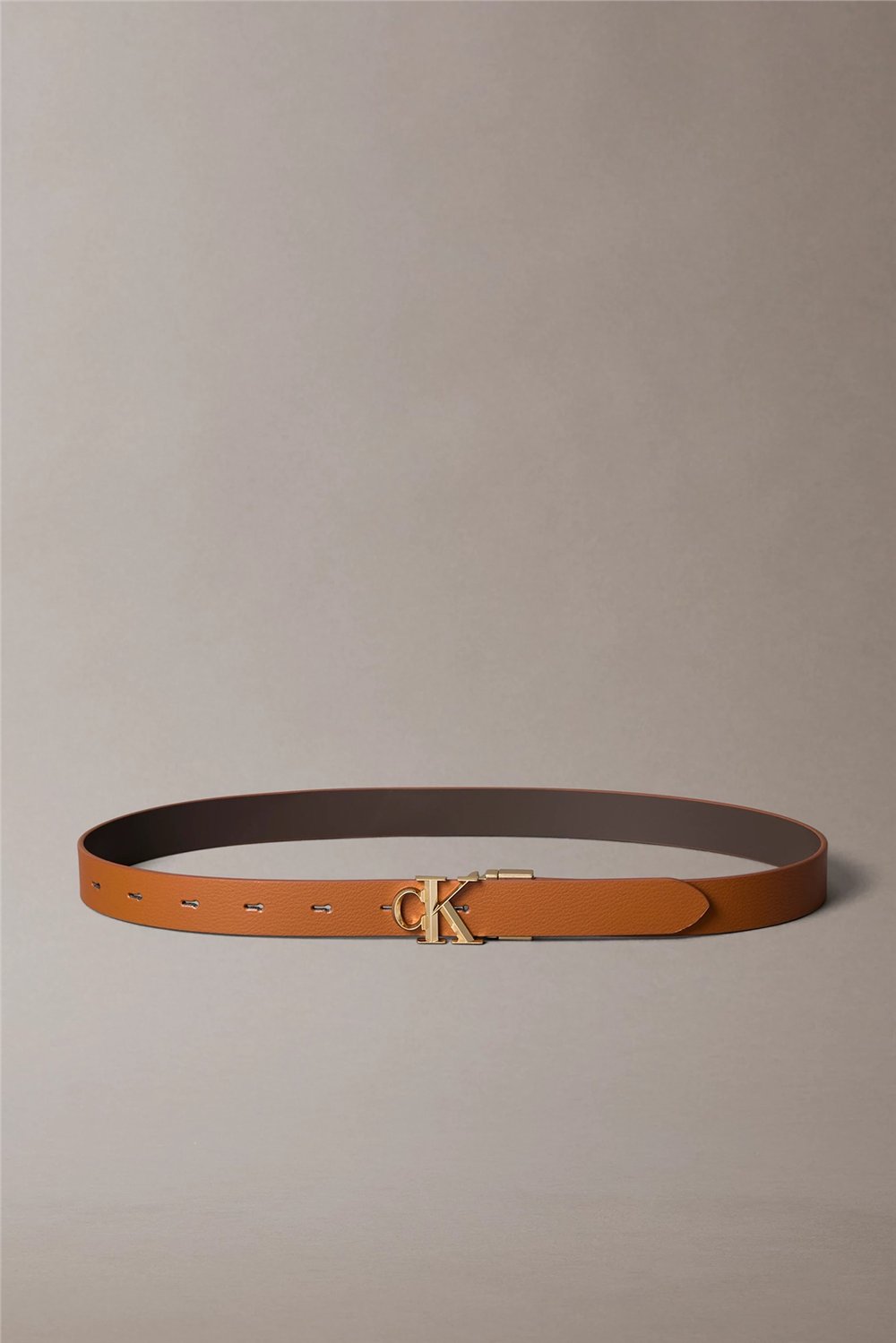 Calvin Klein Facet Ck Pebble Rev/Adj 25Mm Kadın Kemer Kırmızı