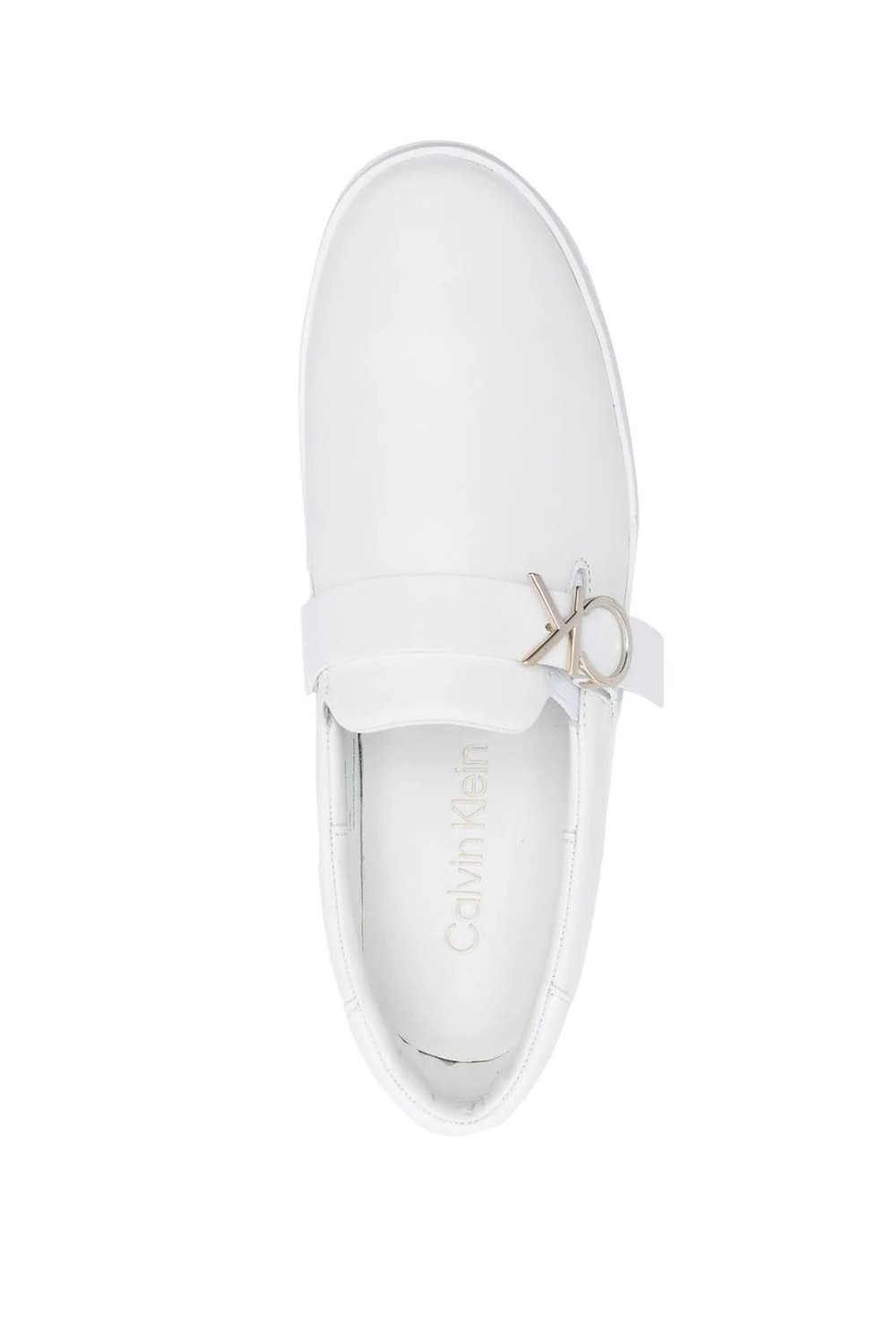 Calvin Klein Flatform Cup Slip On W/Hw Kadın Sneaker Beyaz