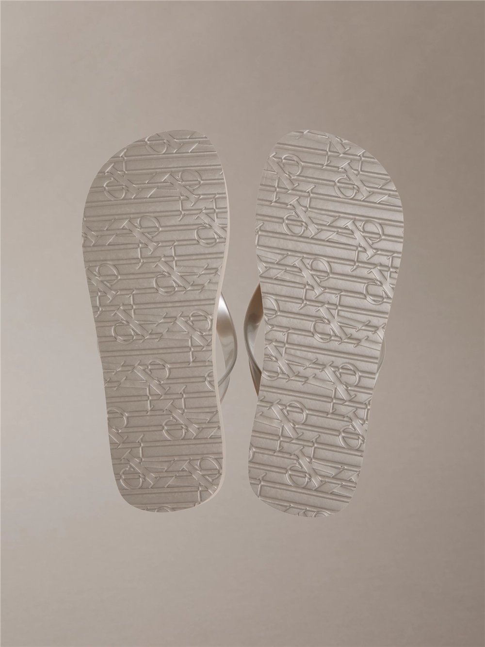 Calvin Klein Flatform Flip Flop M Kadın Terlik Gri