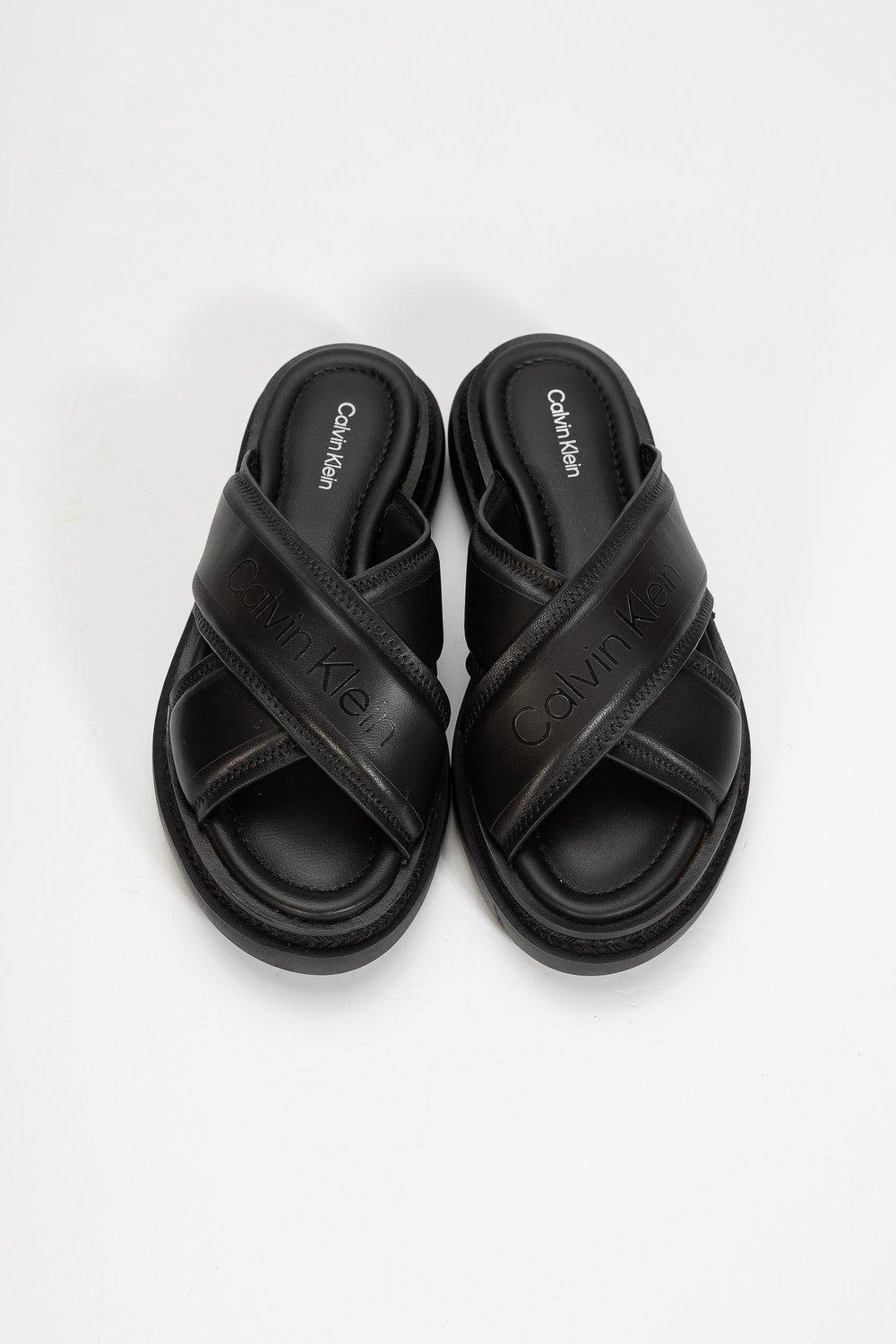 Calvin Klein Flatform Slide W/Esp Kadın Sandalet Siyah