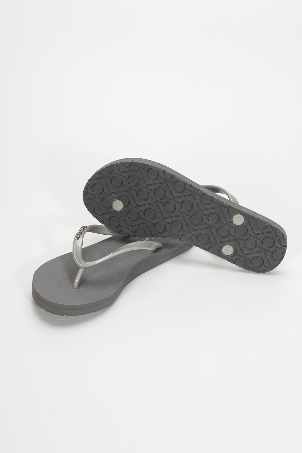 Calvin Klein Flipflop Mtl Kadın Terlik Gri