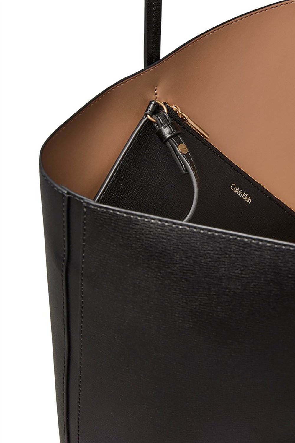 Calvin Klein Foil Logo Tote W/Pouch Kadın Mini Omuz Çantası Çok Renkli