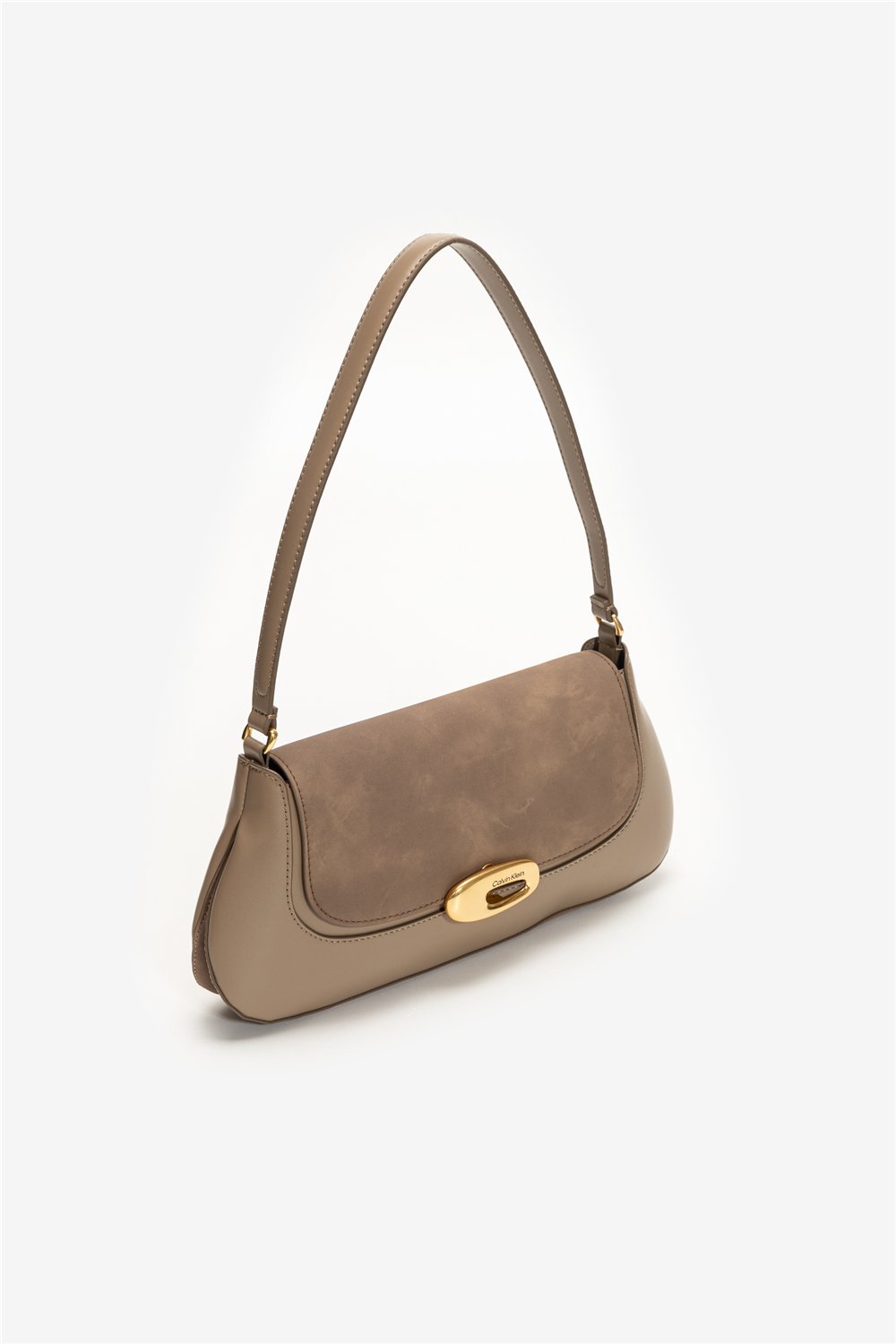 Calvin Klein Hardware Brushed﻿ Shoulder Bag Kadın Mini Omuz Çantası