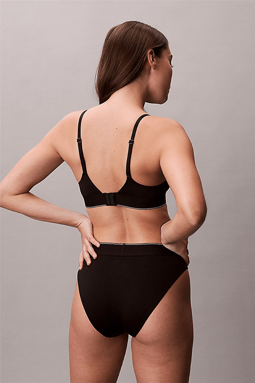 Calvin Klein High Waist Bikini Kadın Külot Siyah