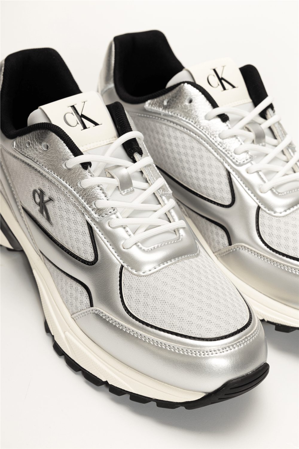 Calvin Klein Hike Runner Laceup Mesh Mix Met Erkek Sneaker
