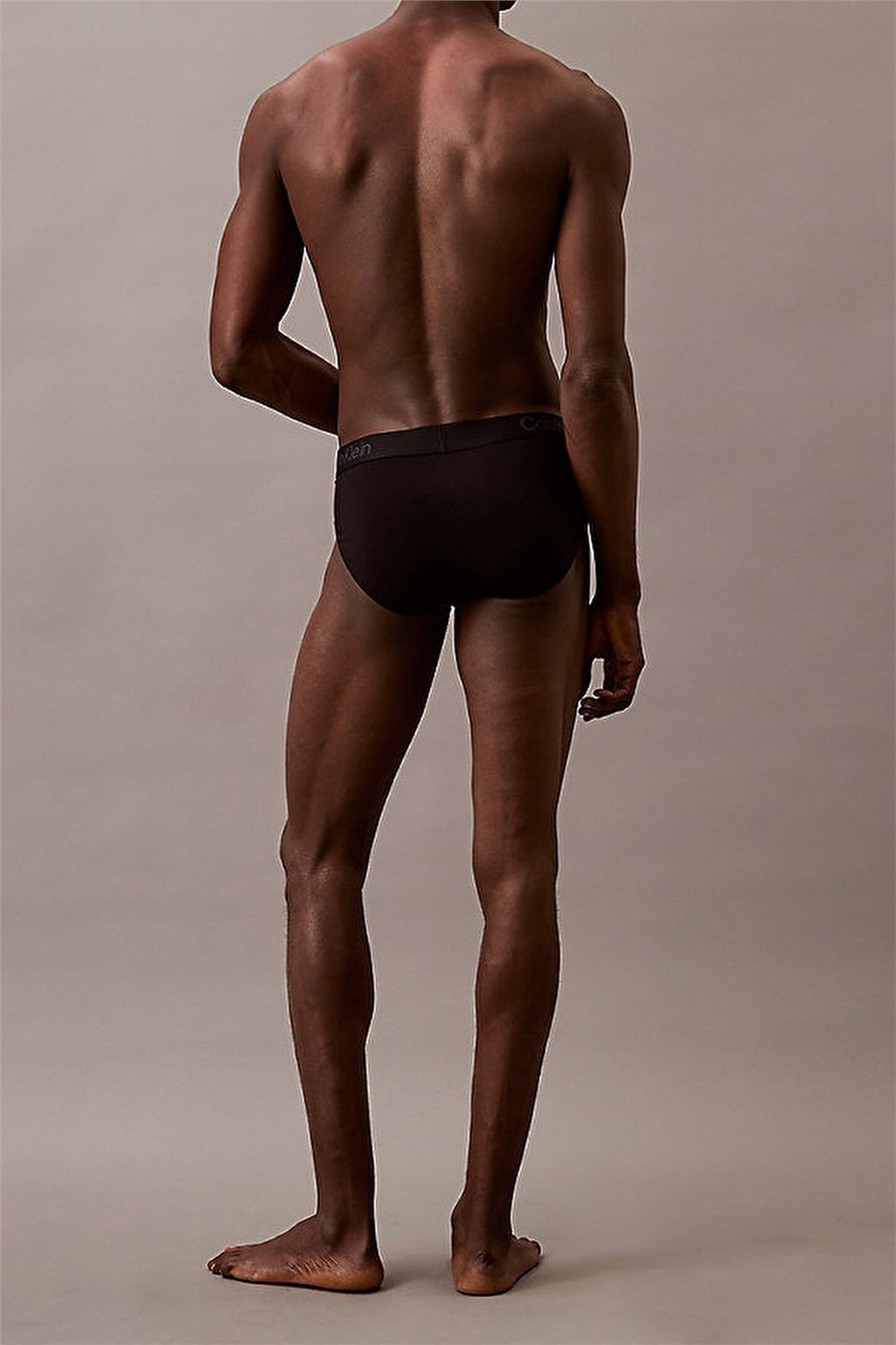 Calvin Klein Hip Brief 3Pk Erkek 3lü Boxer Siyah
