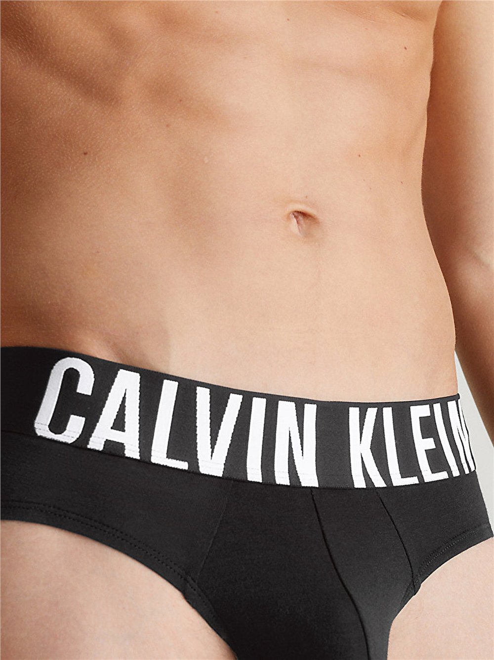 Calvin Klein Hip Brief 3Pk Erkek 3lü Boxer Siyah