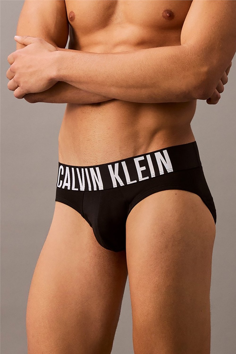 Calvin Klein Hip Brief 3Pk Erkek 3lü Boxer Siyah